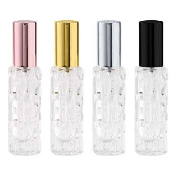 10ml Taşınabilir Doldurulabilir Parfüm Şişesi Sprey Pompası Seyahat Boş Kozmetik Kapları Sprey atomizör şişe