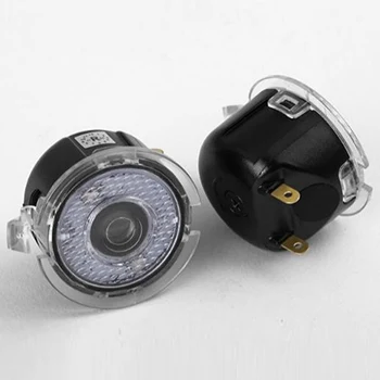 2 adet LED Araba Kapı ışığı zemin aydınlatması Ford Taurus Explorer Mondeo Keskin dünya Karşılama Gölge Lamba dikiz aynası Lazer Projektör