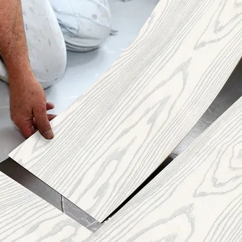 20x300cm Taklit Kafur Ahşap Tahıl zemin stickerı pvc yapıştırıcısı Duvar Kağıdı Yatak Odası Ev Dekorasyon Zemin Çıkartmaları Duvar Çıkartmaları