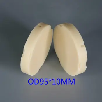 5 ADET OD95 * 10MM Diş Laboratuvarı Malzemesi CAD CAM Zirkon Zahn Freze Sistemi PMMA Boşlukları Diş PMMA Disk PMMA Geçici Taç
