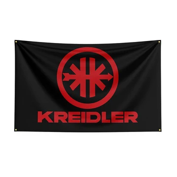 90x150cm Kreidlers bayrak Polyester baskılı yarış motosiklet afiş dekor için