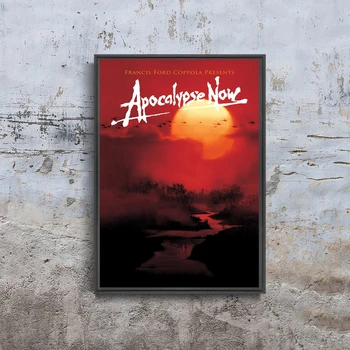 Apocalypse Now Klasik Film Kapak Posteri Sanat duvar tablosu Dekoratif Tuval Resim Baskı (Çerçeve Yok)