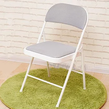 Basit Arkalığı Ev Sandalye 6 Set Taşınabilir Ve Pratik Döşemeli Ofis Sedie Mobilya Bahçe mobilyaları GY50DC