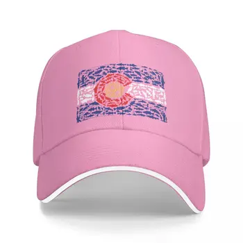 Colorado Kalibreli Sinek Balıkçılık Bayrağı beyzbol şapkası Streetwear balıkçı şapkası Golf Şapka beyzbol şapkası Erkekler Kadınlar İçin