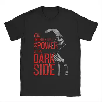 Disney Darth Vader Underestimate T-Shirt Erkekler Yıldız Savaşı %100 % Pamuk Tee Gömlek Ekip Boyun Kısa Kollu T Gömlek Hediye Fikri Tops