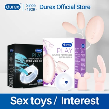Durex mini 2 vibratörler mermi Çift Kafa Güçlü Çift Titreşim Titreşimli Yumurta Klitoris Stimülatörü Seks Oyuncakları Ürün Kadınlar İçin
