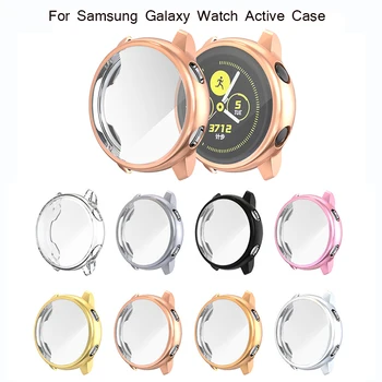 Ekran Koruyucu Kılıf Samsung Galaxy Saat Aktif Kaplama Yumuşak TPU koruma kapağı Galaxy Aktif