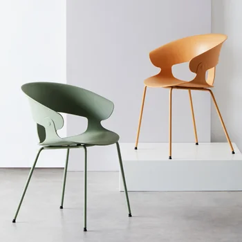 Iskandinav Plastik yemek Sandalyesi Modern Minimalist Açık Düğün Yatak Odası Sandalyeleri Salon Restoran Comedor Rattan Mobilya