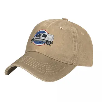 İkonik beyaz van bir daire arka plan kovboy şapkası Golf kıyafeti Kapaklar Balıkçılık Kapaklar Çocuk Şapka beyzbol şapkası Erkek Kadın