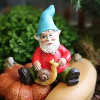 Minyatür Bahçe Cüceleri Figürleri Figürler Setleri Peri Bahçe Aksesuarları Mini Küçük Komik Gnome Heykeli Dekorasyon Süsler
