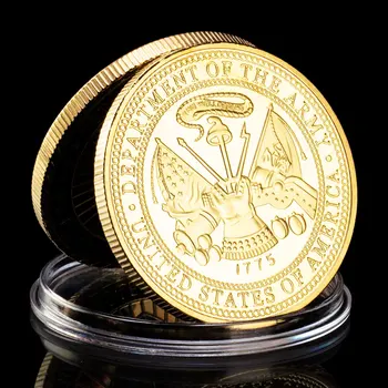 Mücadelesi Coin Amerika Birleşik Devletleri Ordusu Hatıra 75th Ranger Alayı hatıra parası Rangers Yol Kurşun Koleksiyon Kaplama Sikke