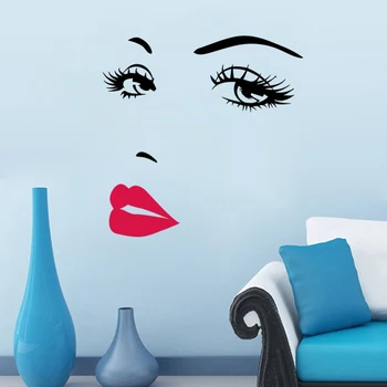 Romantik sanat ev oturma odası Duvar Sticker Mektup Çıkarılabilir Vinil Duvar yatak odası 3D Vinil Çıkartması Transferi Vintage Dekorasyon Alıntı