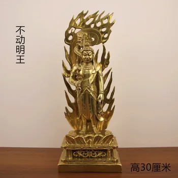 Saf bakır Fudao Fudao Zongzong bronz Buda heykeli horozun hayat Buda ev süsler zodyak guardian tanrı