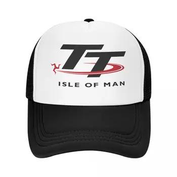 Serin Isle Of Man TT Yarışları şoför şapkası Erkekler Kadınlar Özel Ayarlanabilir Unisex Motosiklet Spor beyzbol şapkası Bahar