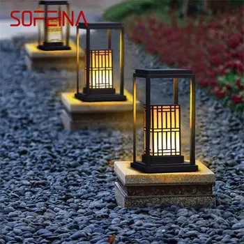 SOFEİNA Açık çim lambası Çin Klasik LED Taşınabilir Aydınlatma Su Geçirmez IP65 Elektrik Ev Otel Villa Bahçe Dekor