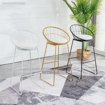 Tasarım Bekleyen yemek sandalyeleri İskandinav Arkalığı Modern Yemek Ofis bekleme koltukları Yemek Odası Eğlence Chaises Yemlik Restoran