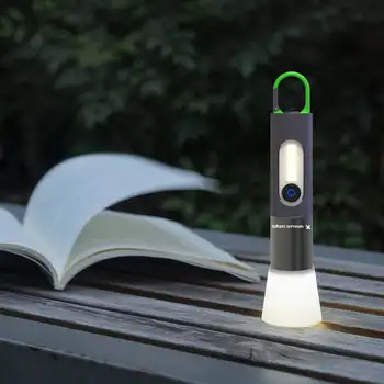 Taşınabilir Mini güçlü ışık el feneri USB şarj edilebilir anahtarlık çalışma ışığı açık kamp LED el feneri su geçirmez Torch lambası