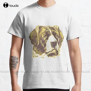 Yeni Köpek Kamp Klasik tişört Pamuk Tee Gömlek S-5Xl