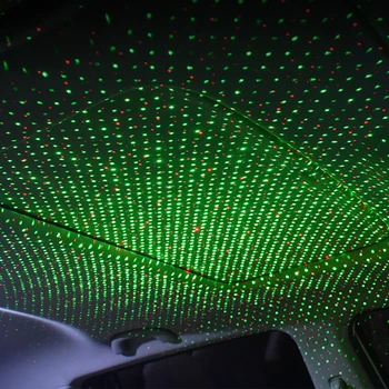 Çatı tavan araba yıldız ışıkları yatak odası ortam USB romantik ev partisi ayarlanabilir atmosfer projektör dekoratif kılıf sineması